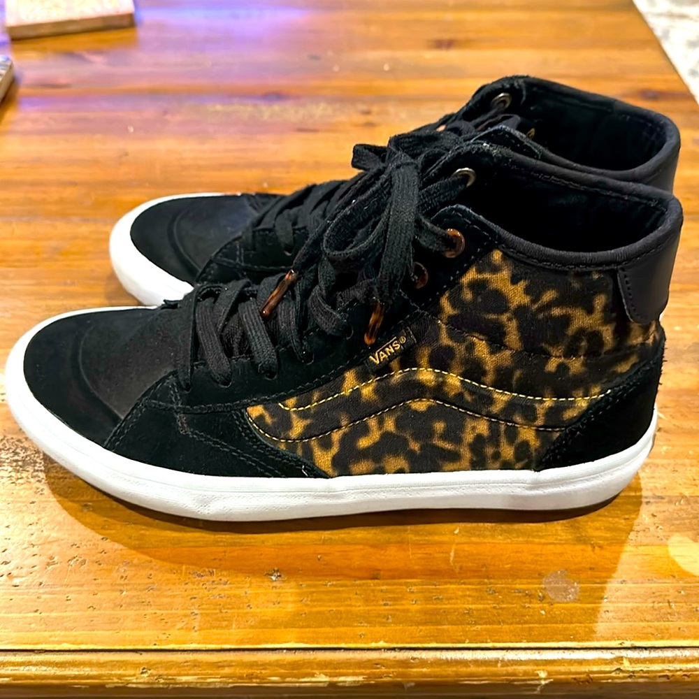 Vans The Lizzie Tortoise Dark Brown Black Vr3 Skate shoes Size 6.5Mens/8 Women’s